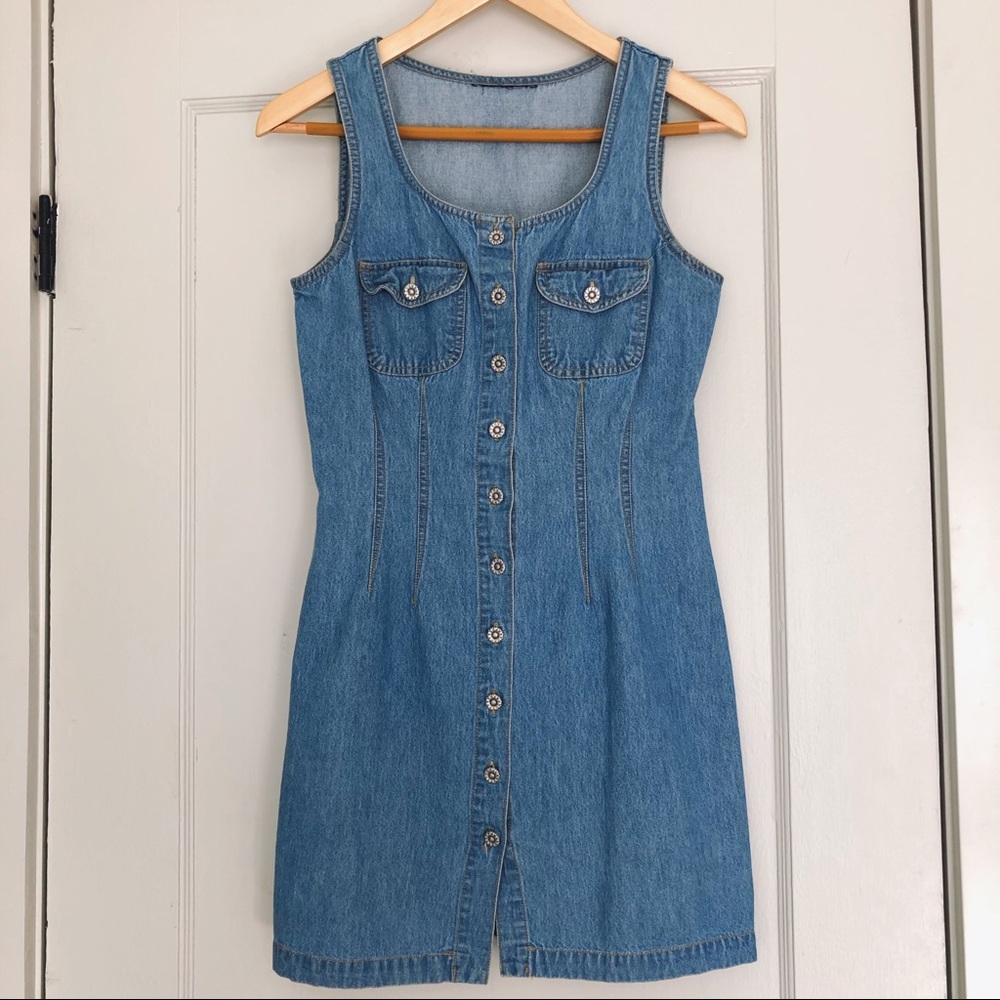 Vintage denim dress